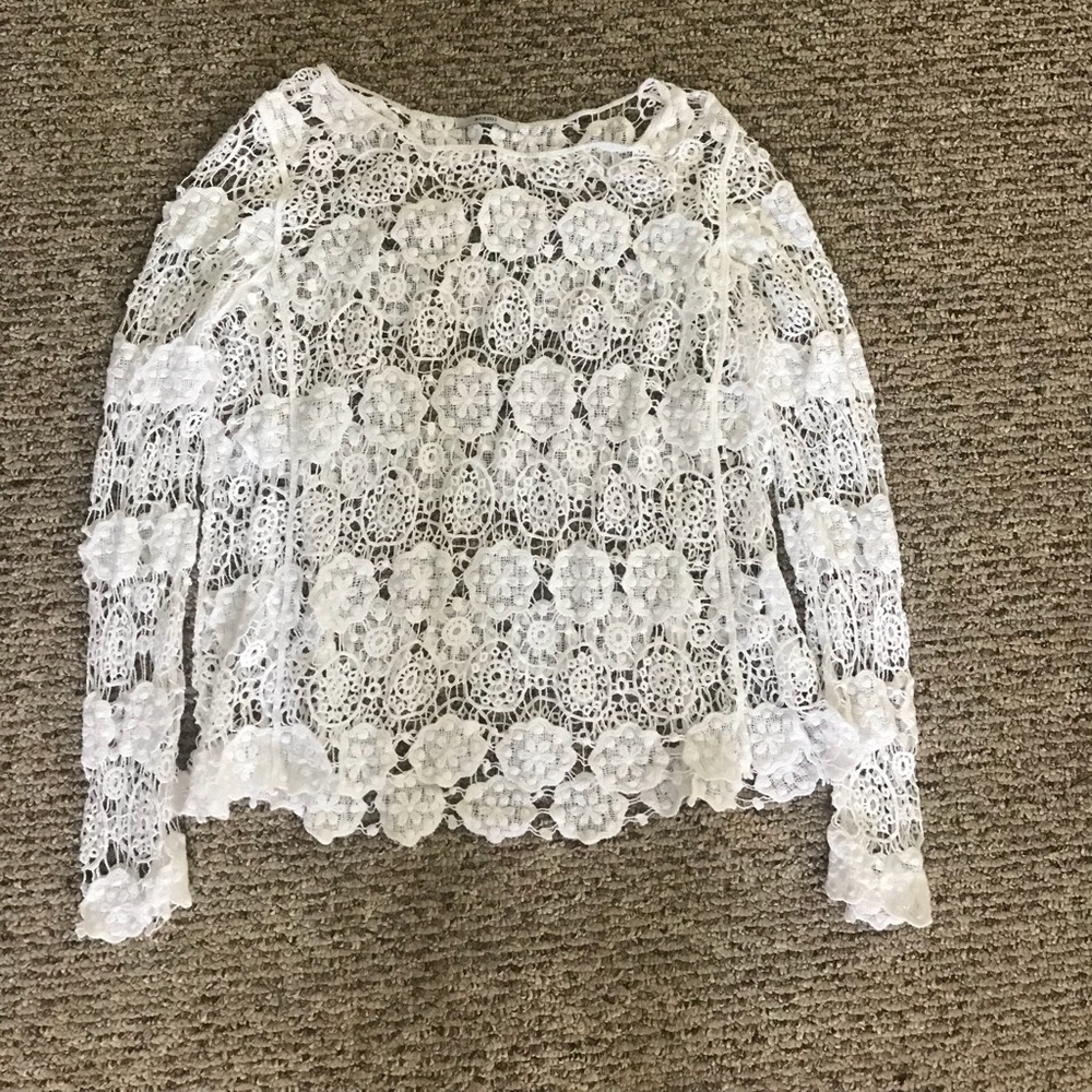Lace long sleeve